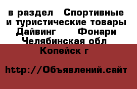  в раздел : Спортивные и туристические товары » Дайвинг »  » Фонари . Челябинская обл.,Копейск г.